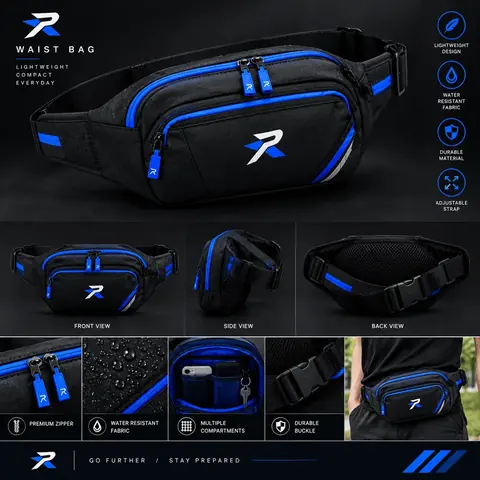 Waist Bag Manufacturer in Pakistan: Belt & Bum Bags