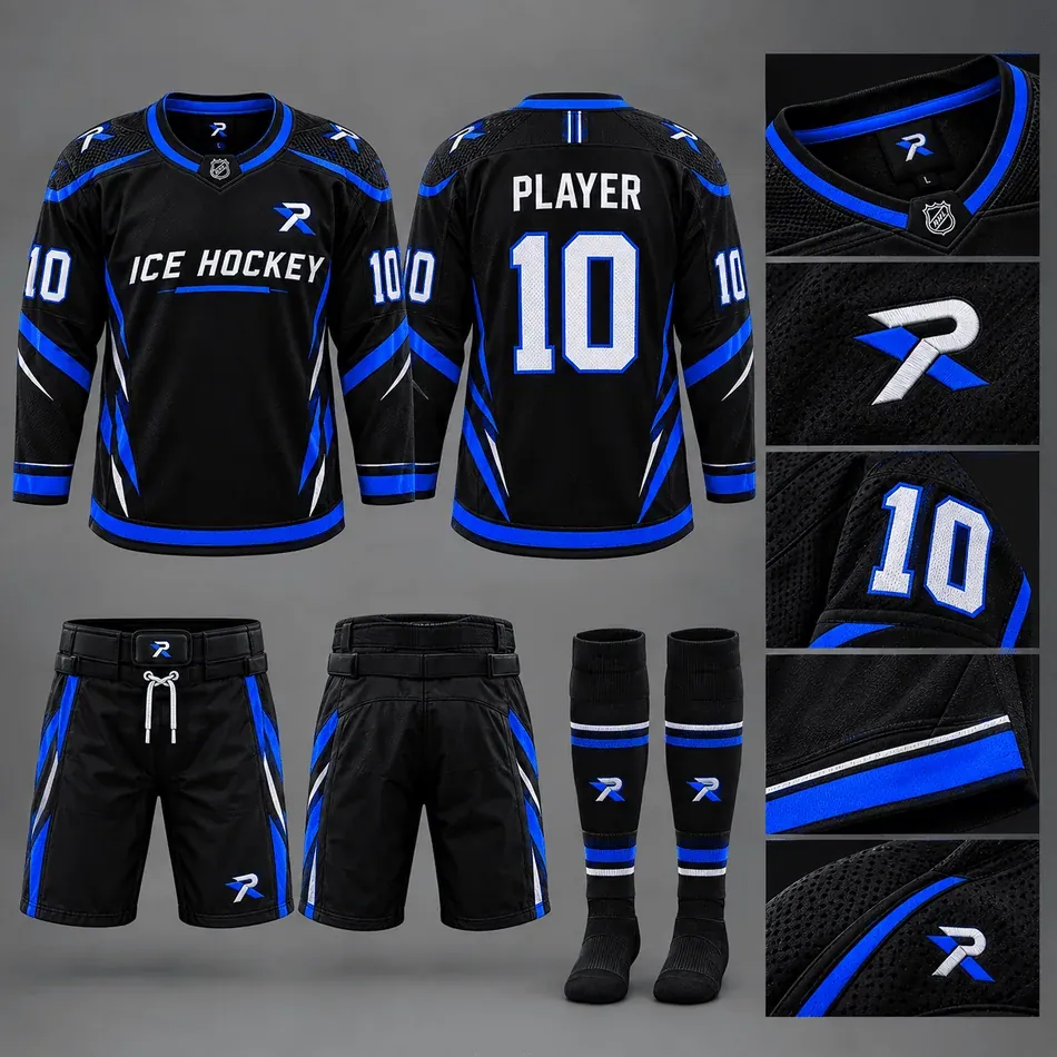 Ice Hockey Jersey & Shorts