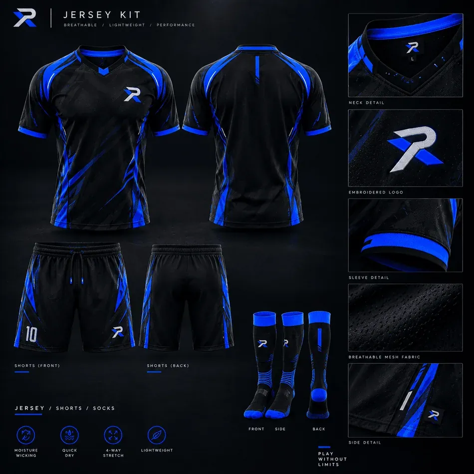 Jersey, Socks & Shorts Kit